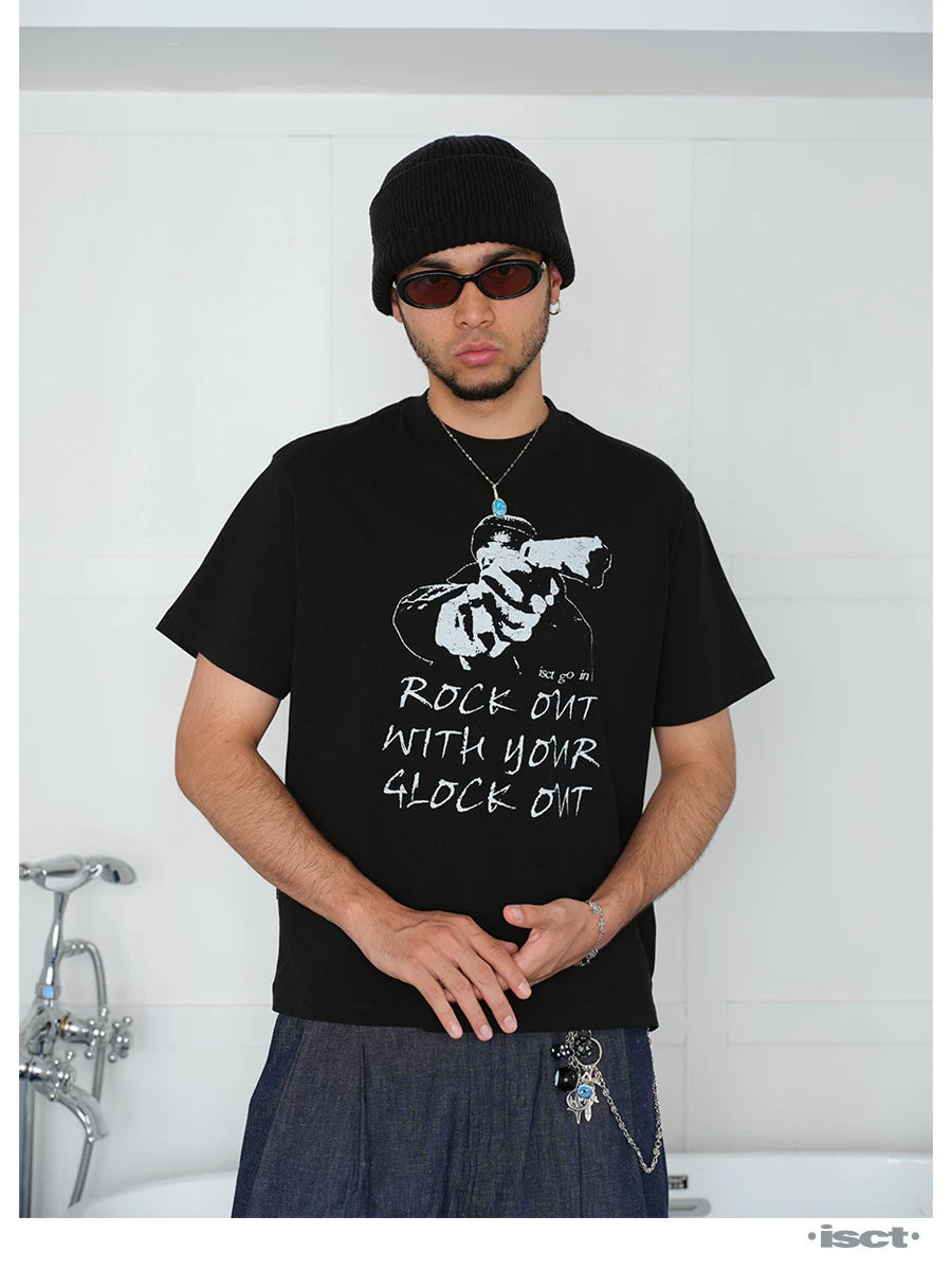 ComicTree Tagline Do Old Round Neck Front Shoulder Tee