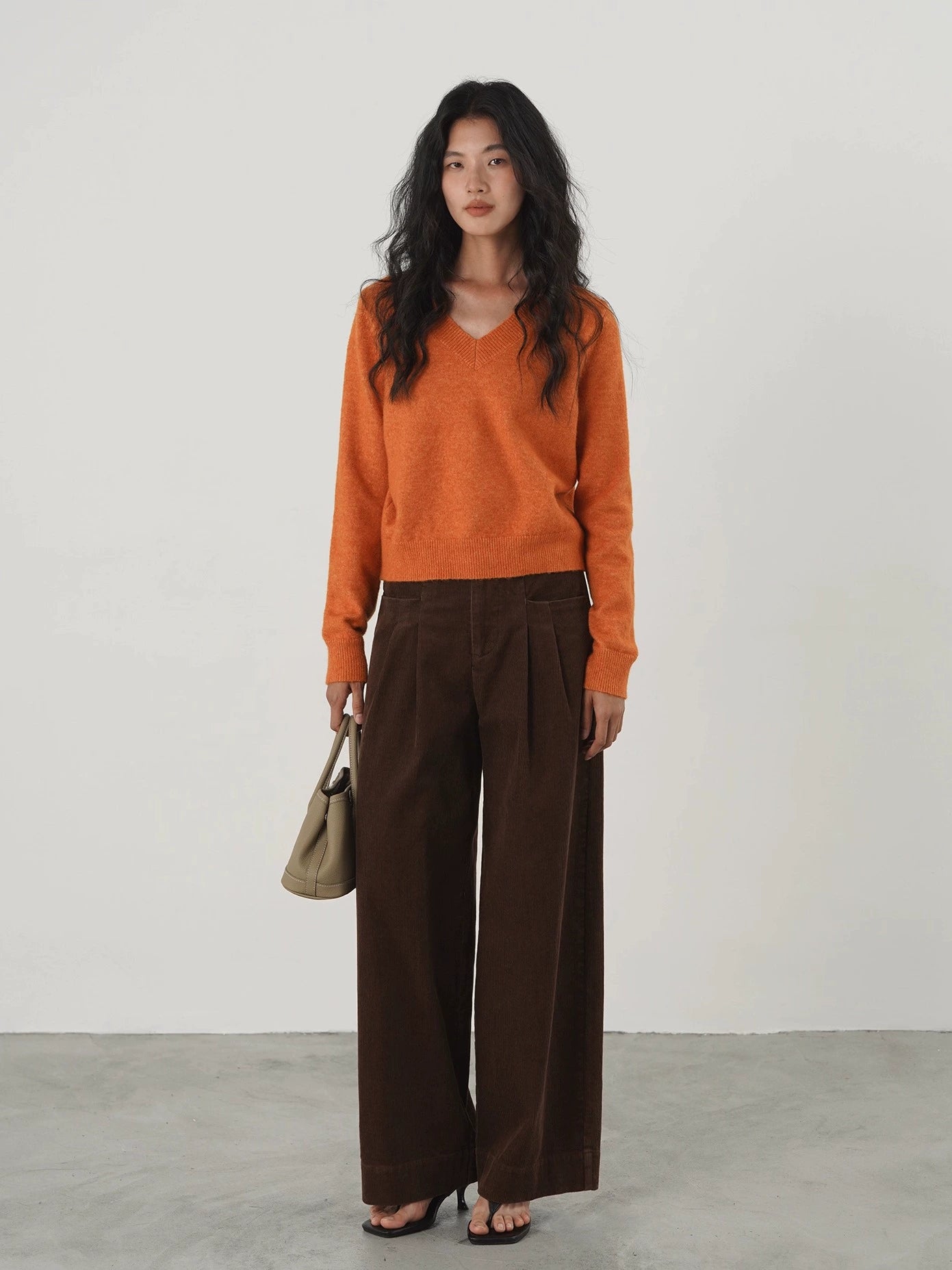 EIGHTHMONTH Vintage Corduroy Wide Leg Pants