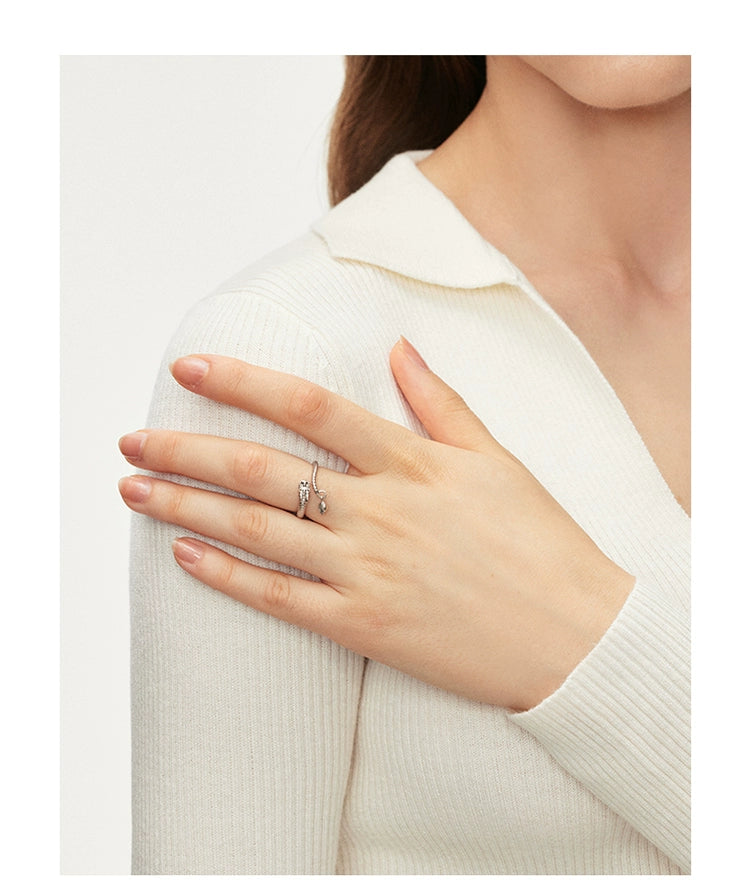 ZEGL Dragon-shaped Light Luxury High-end Ring