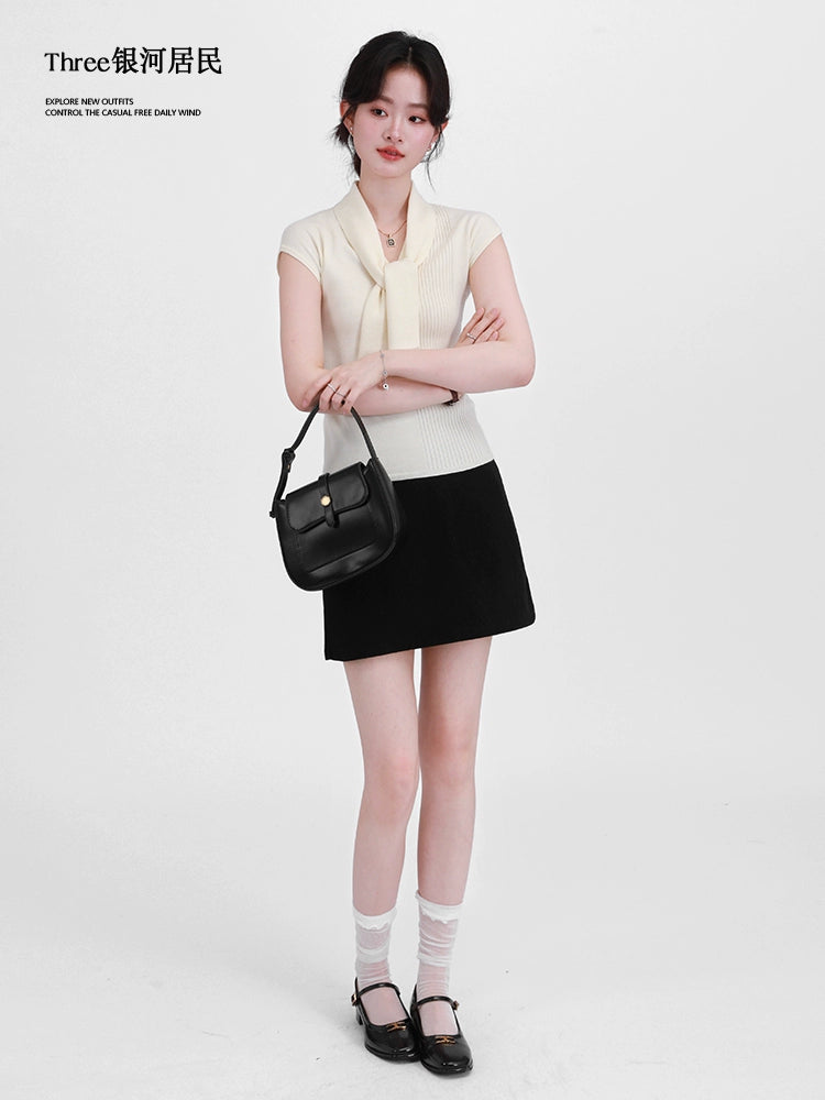Three Korean High-waisted Slim Skirts