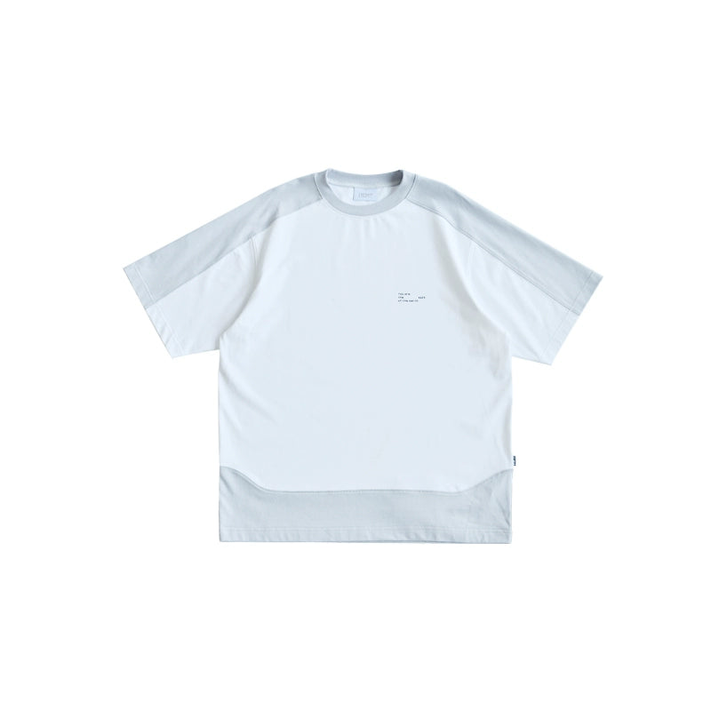 NUMBERSALT Loose and Versatile Contrasting Retro Tee