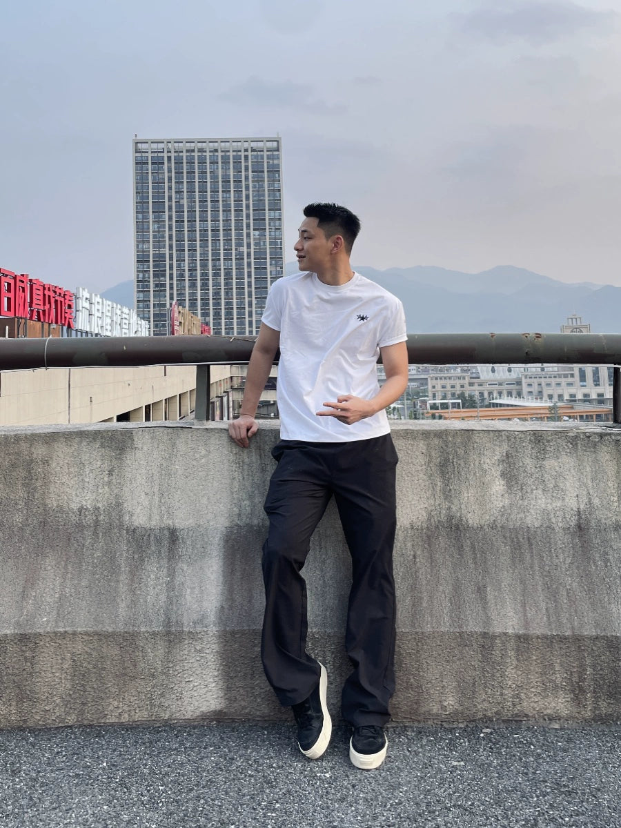 GTAL American Star Embroidery Small Neckline Tee