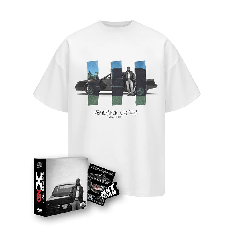 DKNT Graffiti Loose Casual Tee