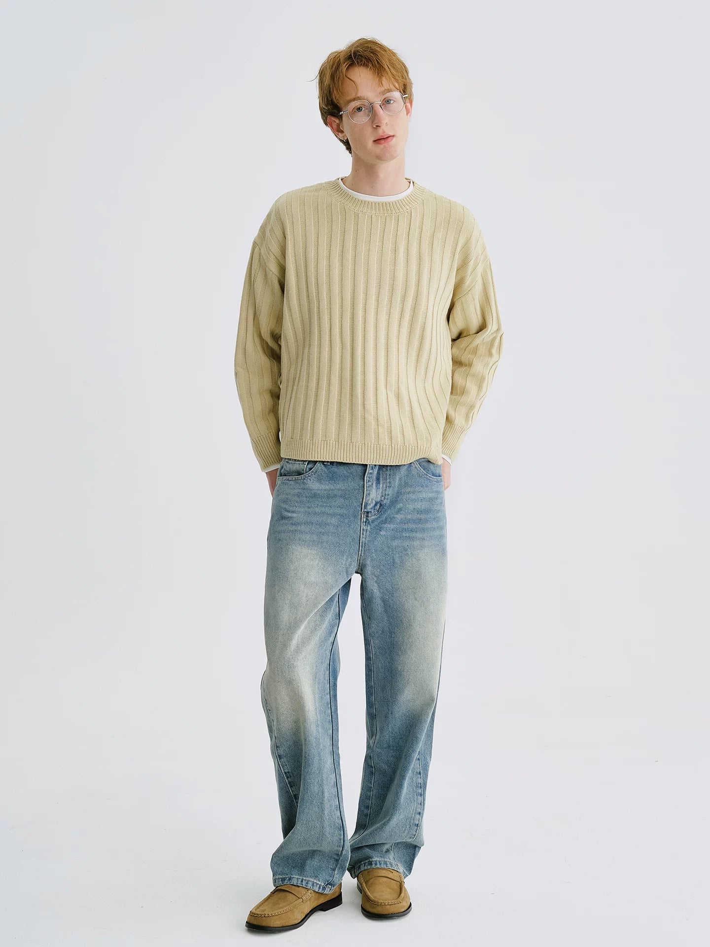 LIVINGTOWN Simple and Versatile Casual Long Sleeves