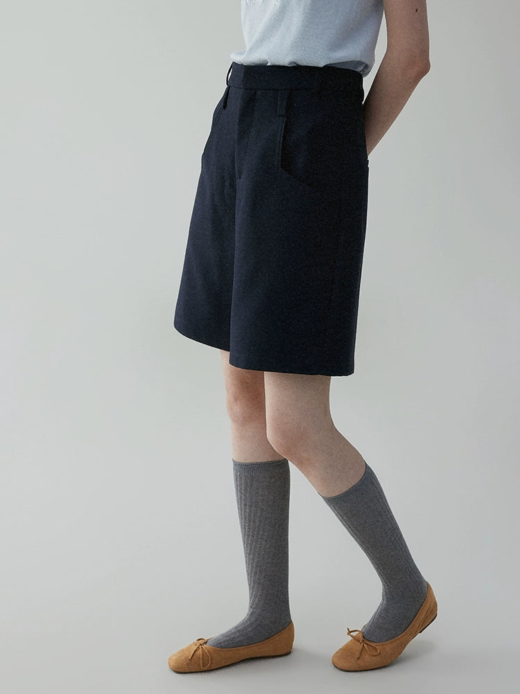 VOOE Korean Loose Casual Suit Five-point Pants