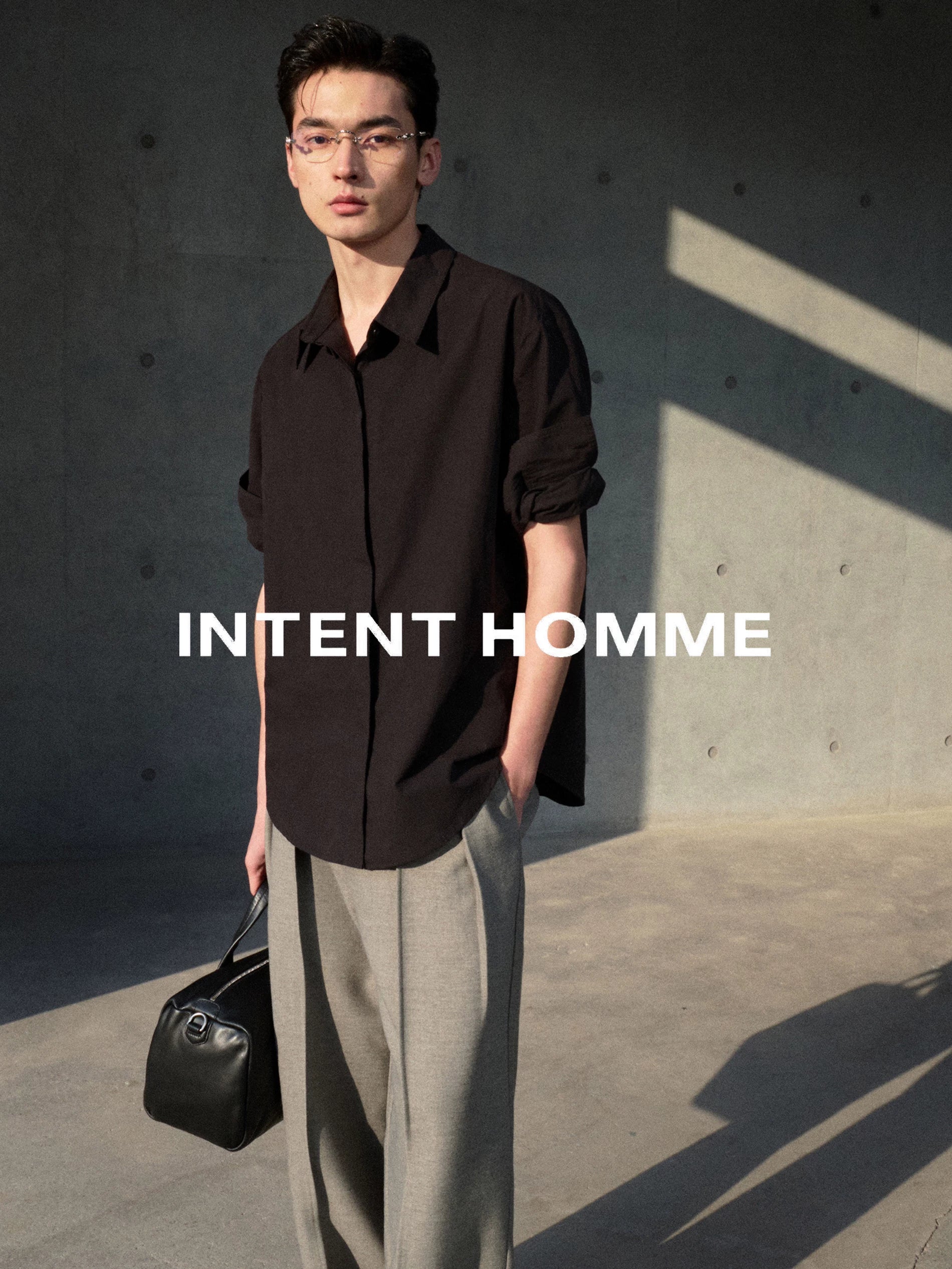 INTENT Casual Versatile Short Sleeve Shirt
