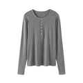 DIMC Tencel Wool Slim Fit Breathable Micro Elastic Long Sleeve