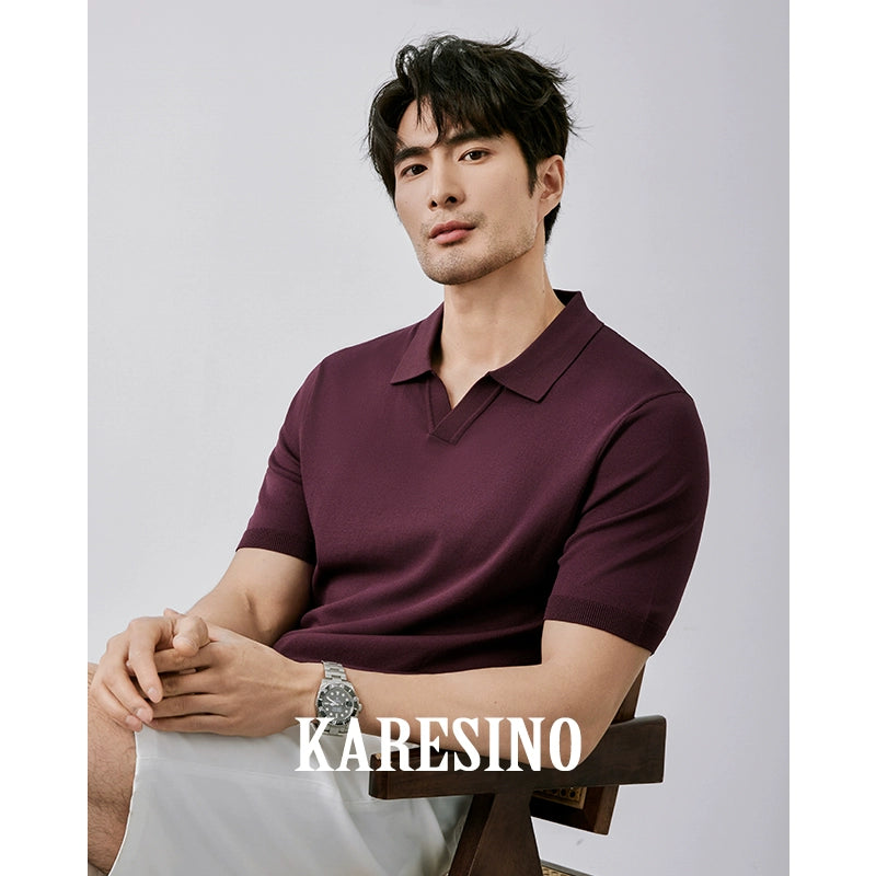 KARESINO Casual Ice Silk Versatile Tee