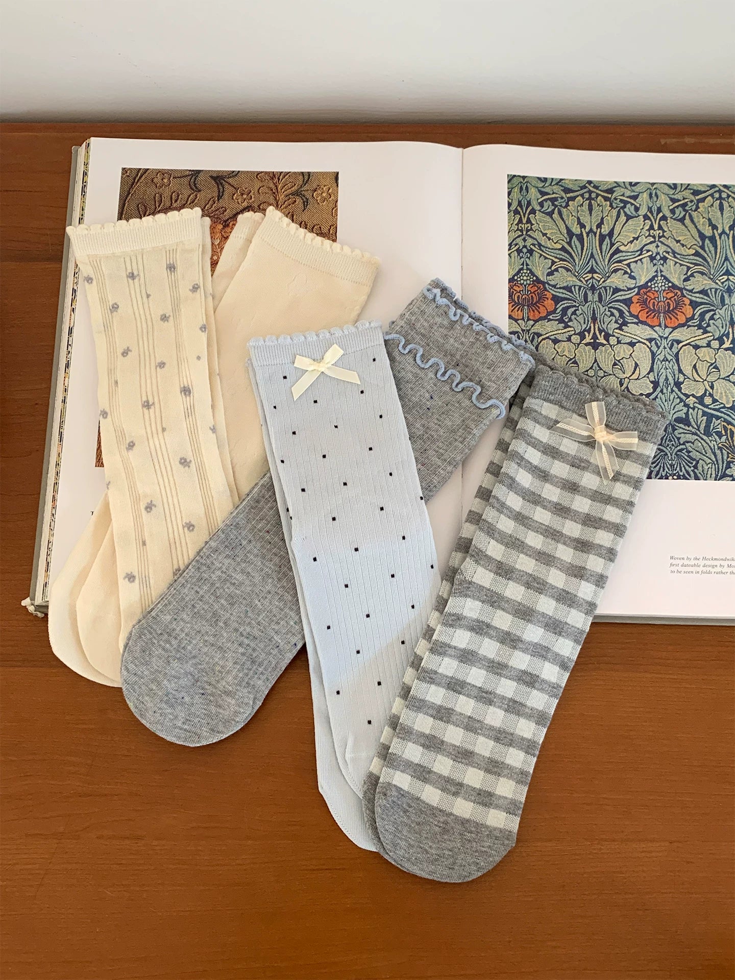 KANO Niche Korean Version Stacking Socks