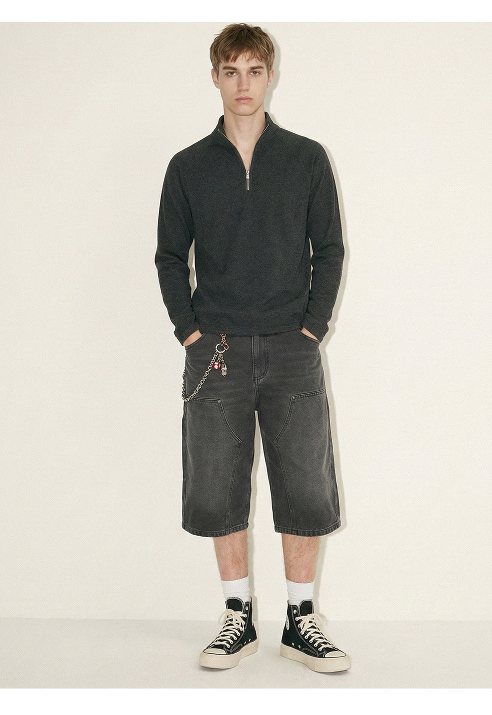 MADEEXTREME Casual Commuter Stretch-knit Long Sleeves