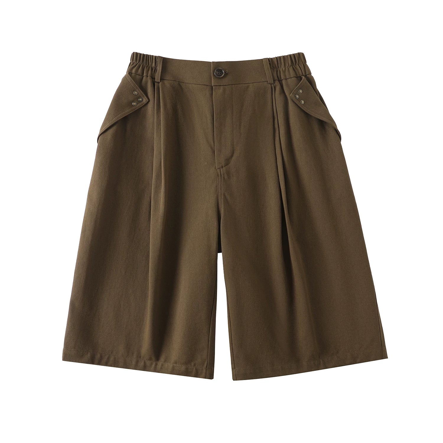 LR MADE Rivet Pleated Shorts