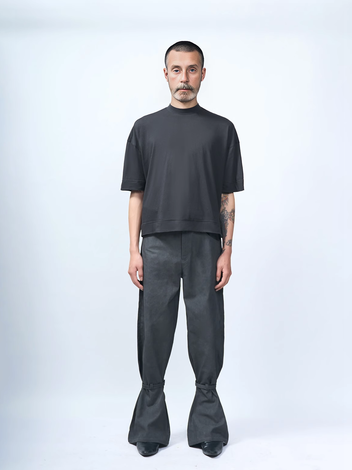 ETHEREAL PRODUCTION Shoulder Drop Profile Light and Wide Seam Tee