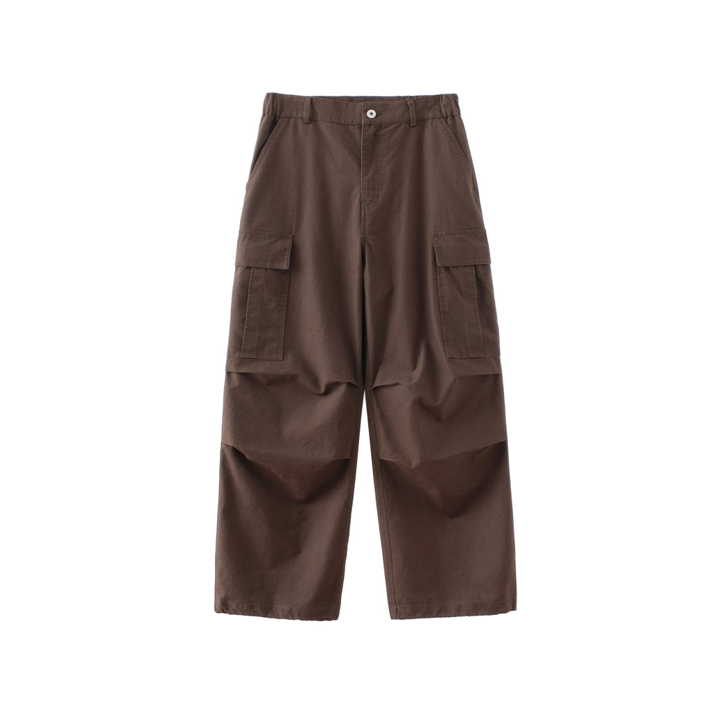 BUTTBILL Bamboo Cotton Leavened Washed Japanese Commuter Pants