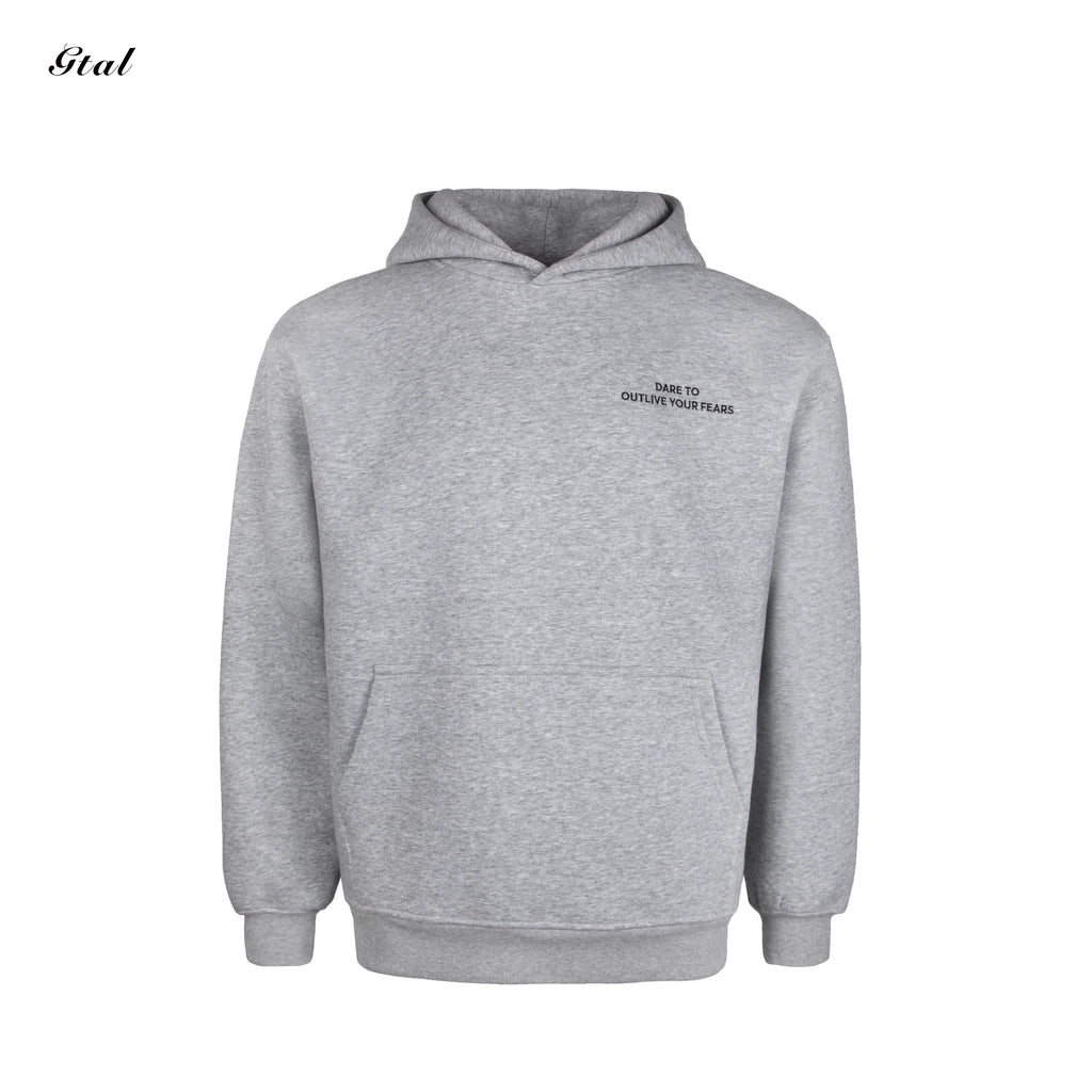 GTAL Three-dimensional Cut Embroidered Hooded Sweater