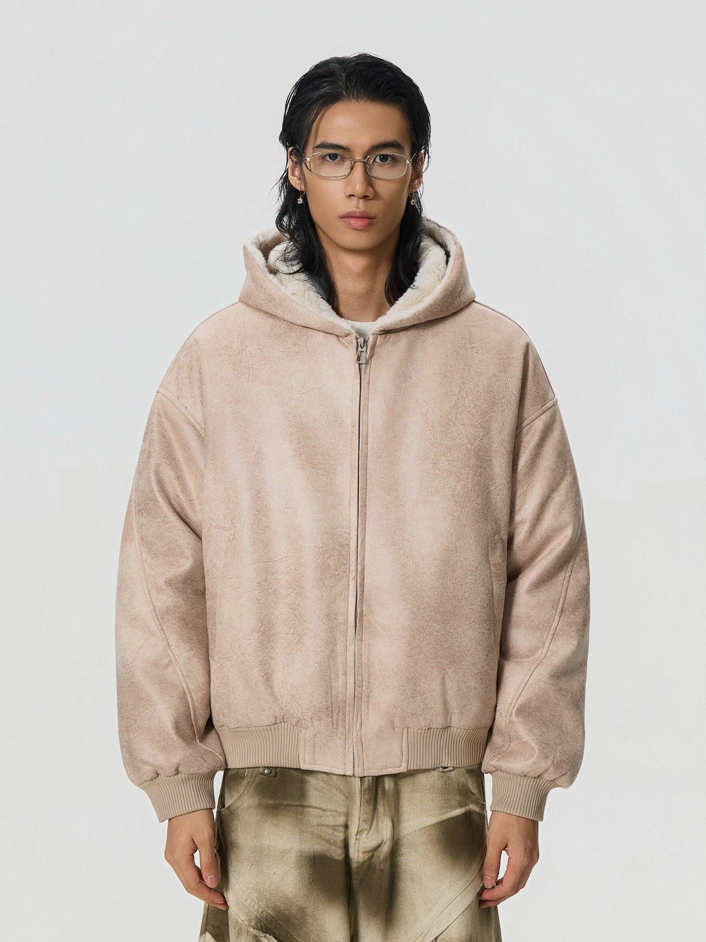 BTSG Imitation Mink Cotton Jacket