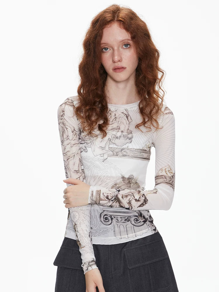 SUREENOUGH Retro Color Base Long Sleeve