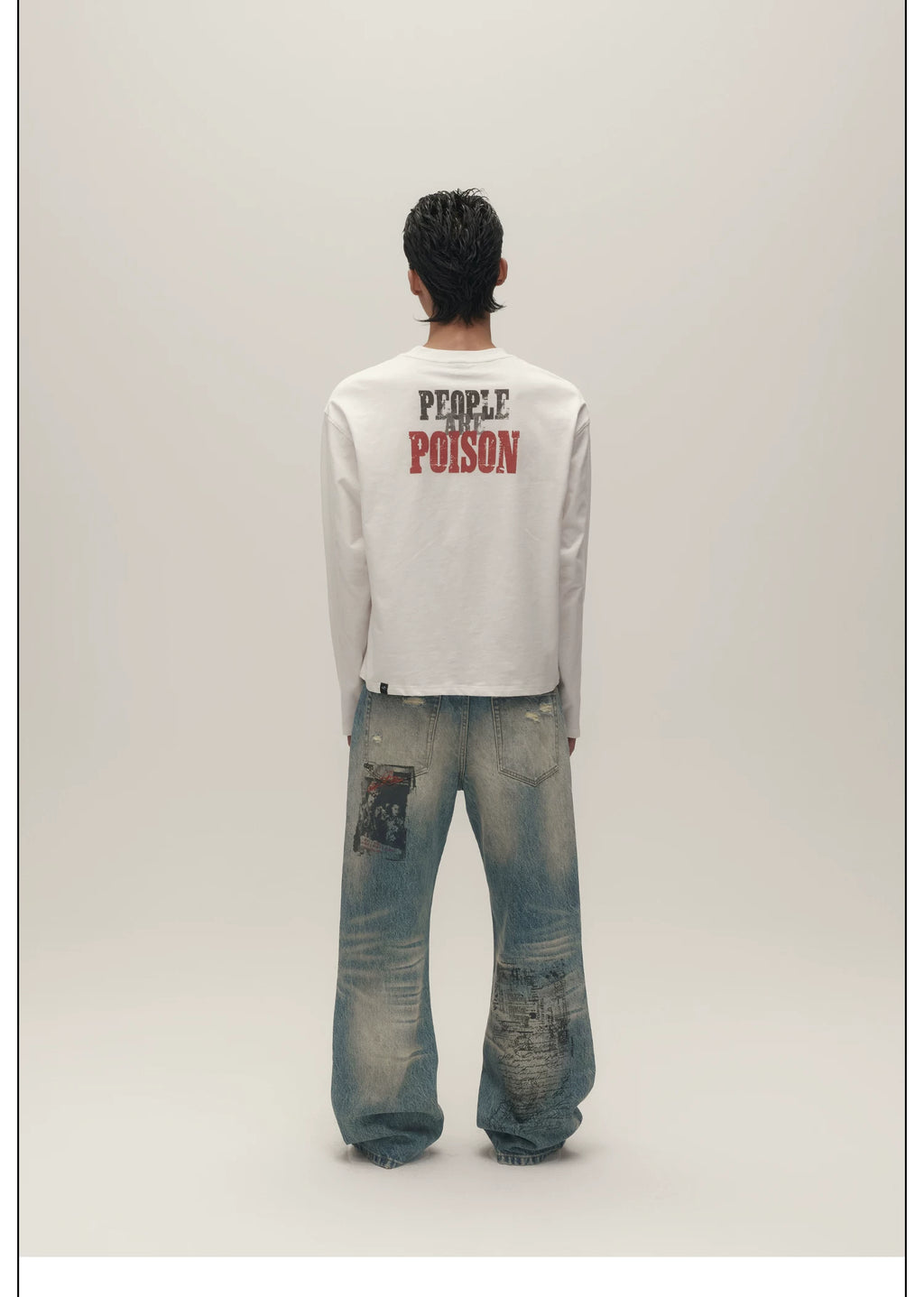 SGW Ripped Loose Straight Jeans