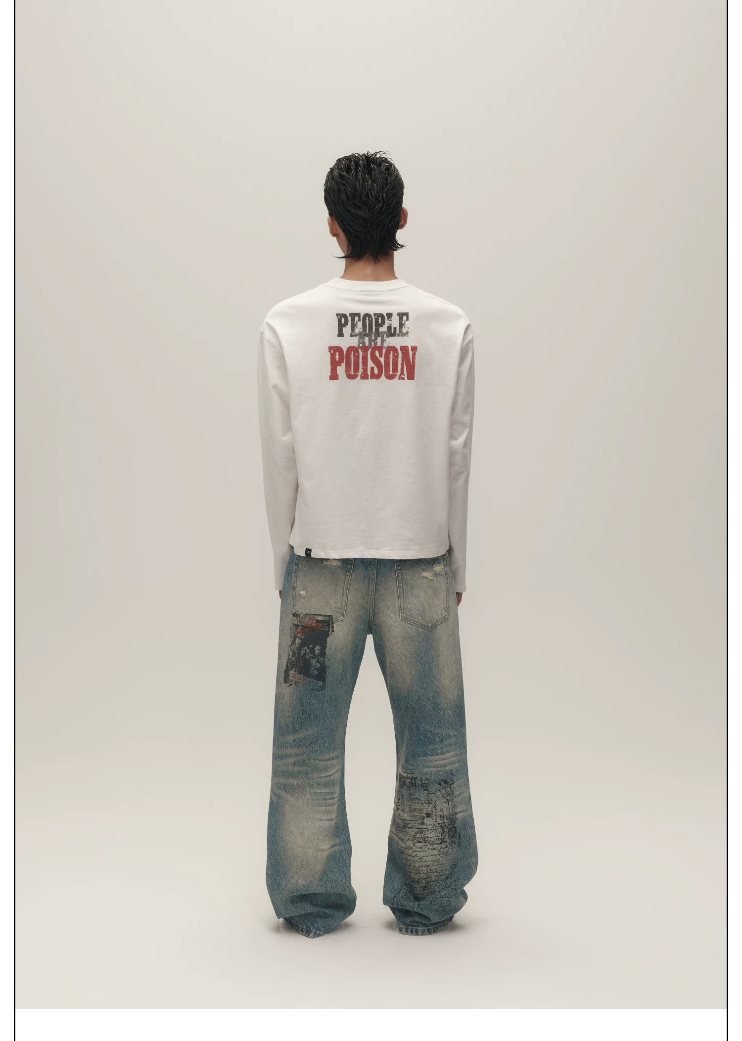 SGW Ripped Loose Straight Jeans