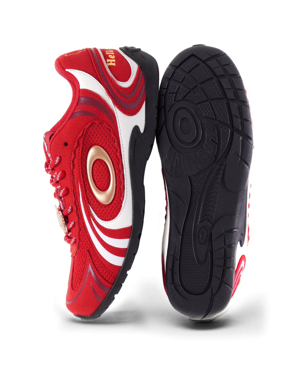 OLDORDER Hello Kitty Joint Flat-bottomed German Training Shoes