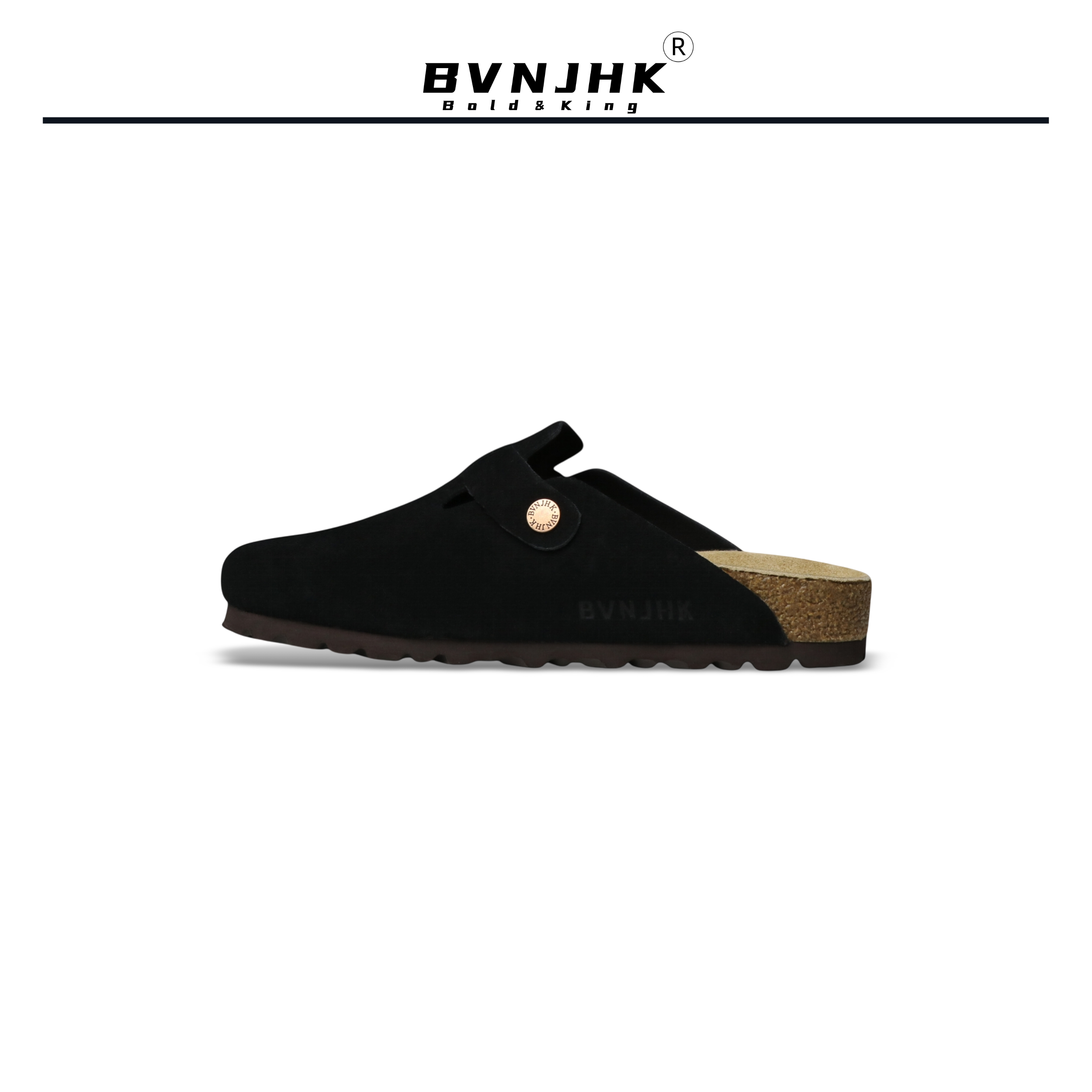 OQ X BVNJHK Suede Clogs