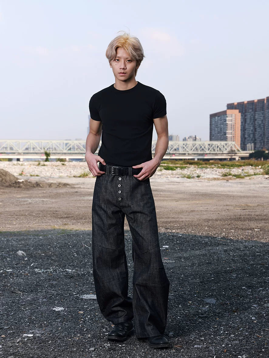 BigProduction Loose Scimitar Jeans