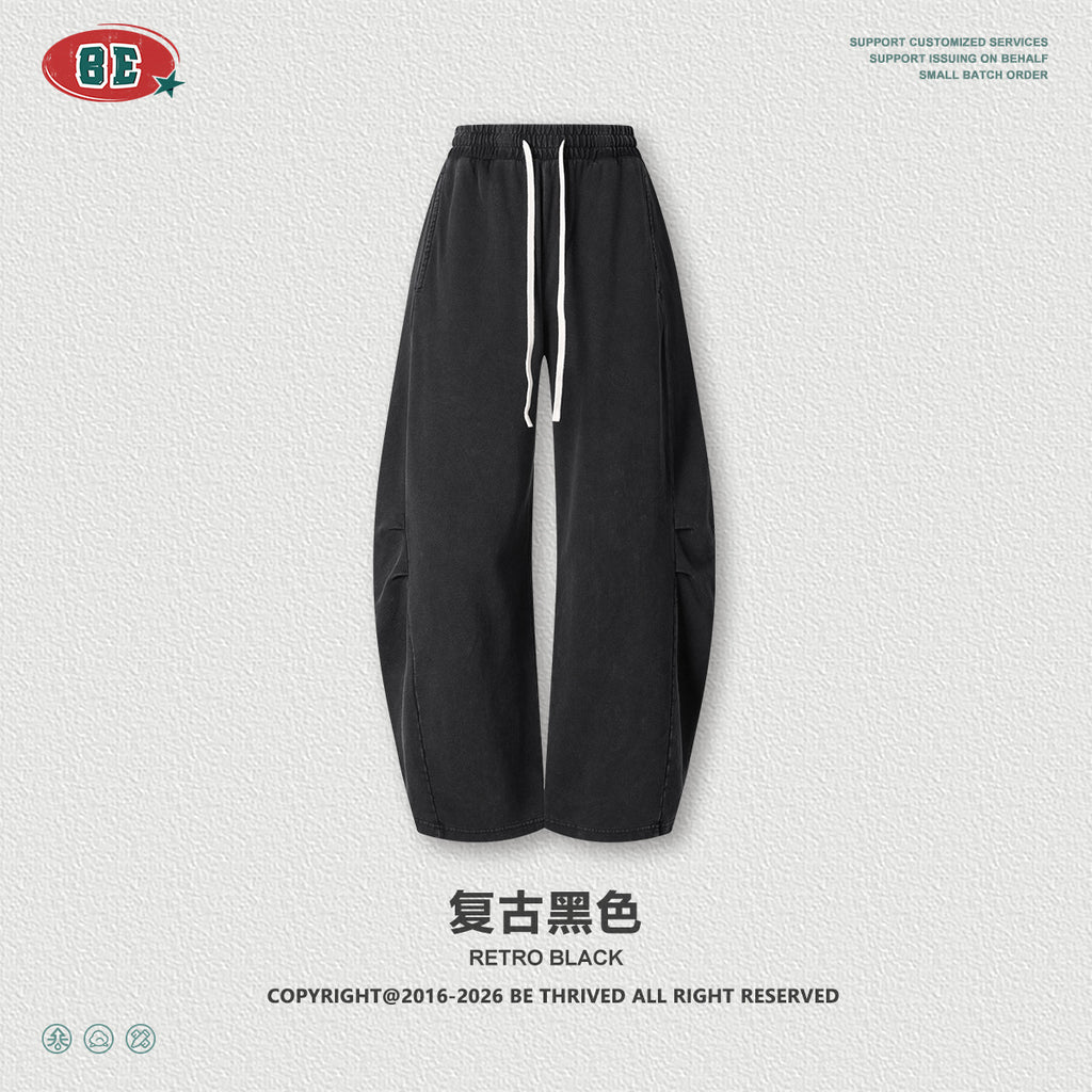 BE Retro Straight Down Trousers
