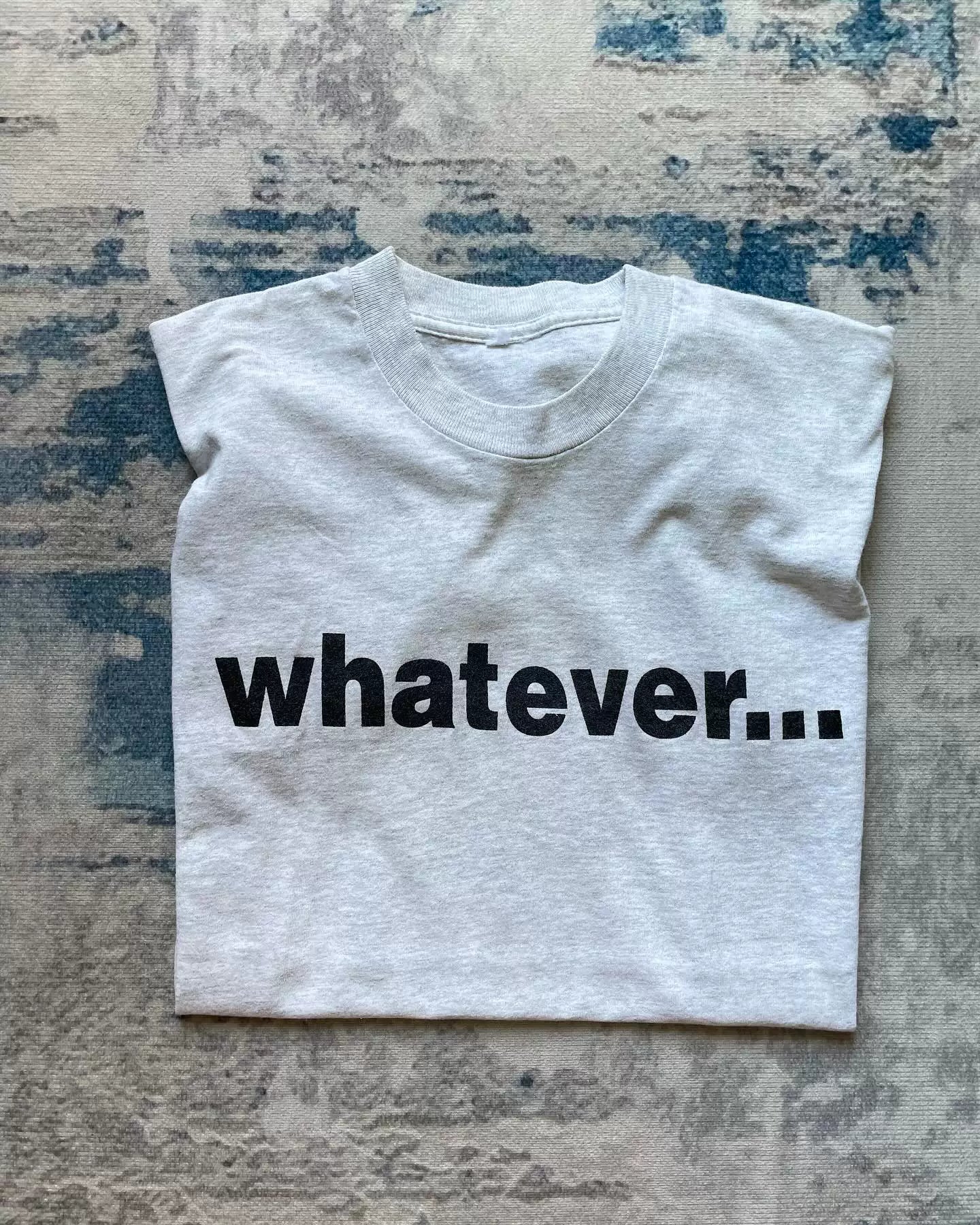 Wang Youbing Lazy Minimalist Loose Tee
