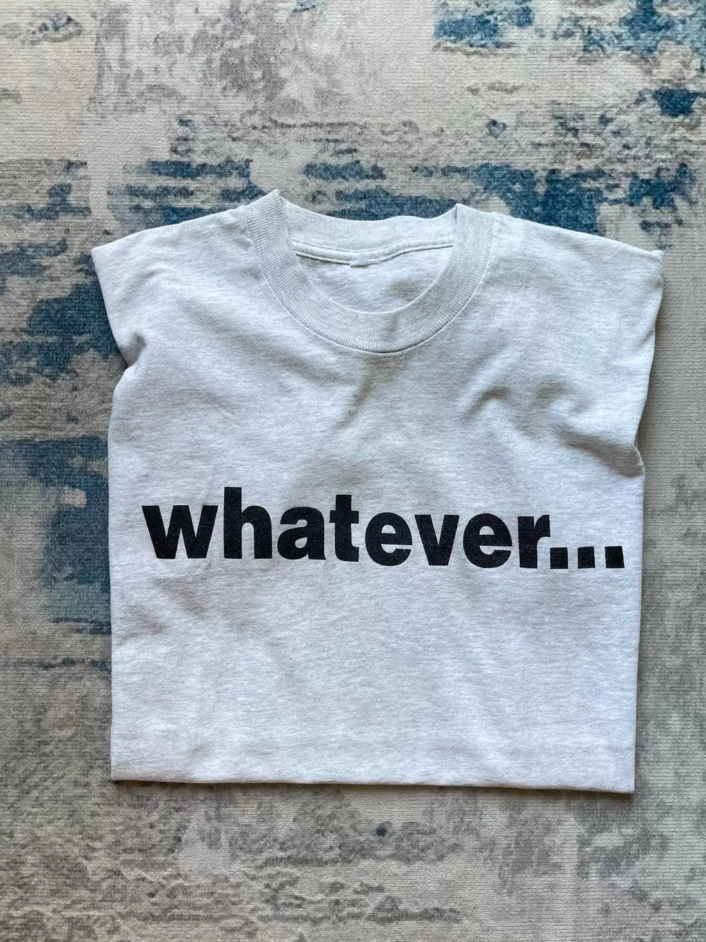 Wang Youbing Lazy Minimalist Loose Tee