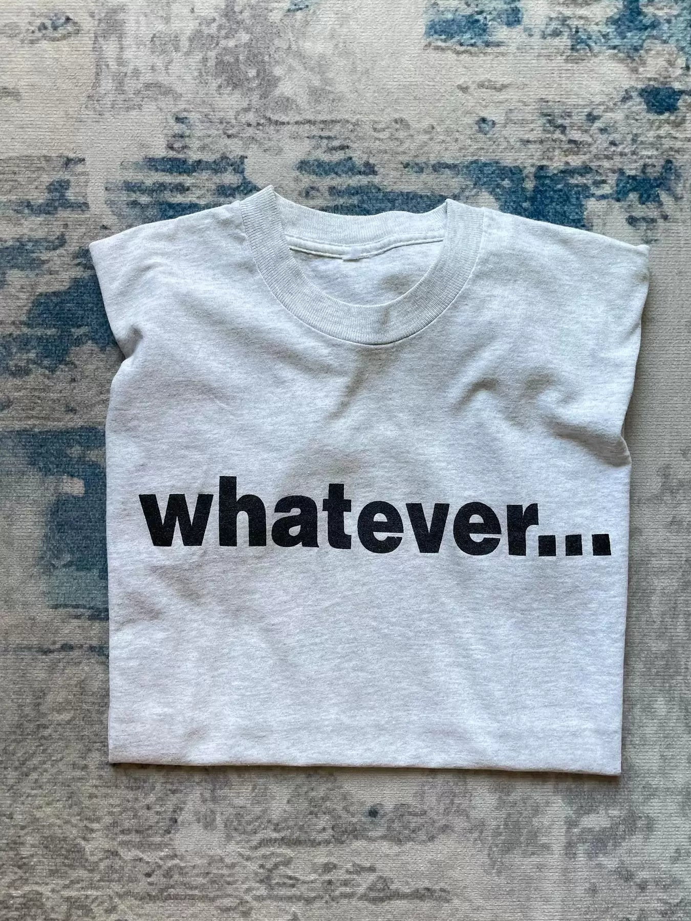 Wang Youbing Lazy Minimalist Loose Tee