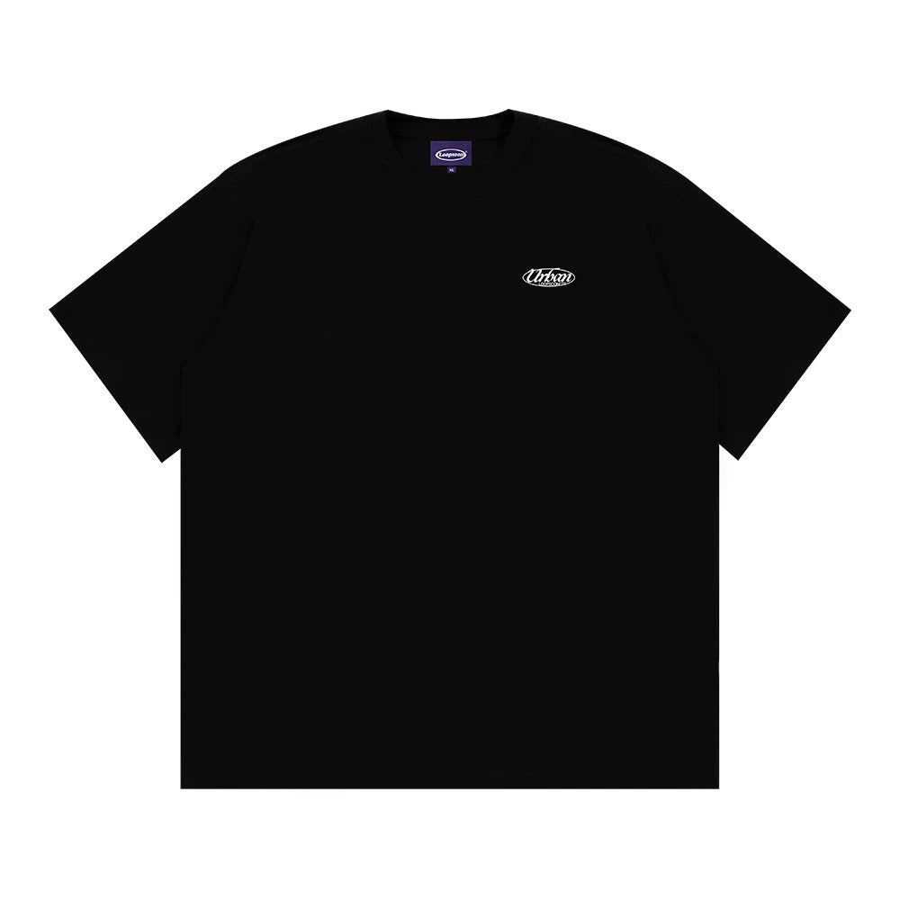 Loopsoon Printed Letter Loose Versatile Tee