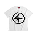 4AM Draft Broken Logo Printing Loose Casual Tee