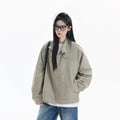 Zuocisankon High Texture Retro Ruffian Handsome Pu Leather Jacket