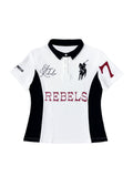 CHAI Horse Standard Embroidery Spoof Splicing Contrasting Tee