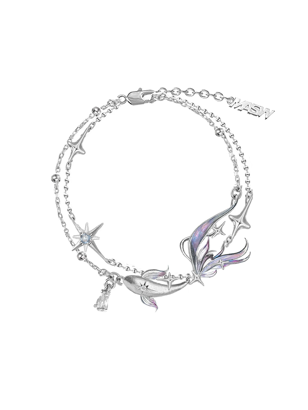 MASW Light Luxury Super Fairy Gradual Change Bracelet