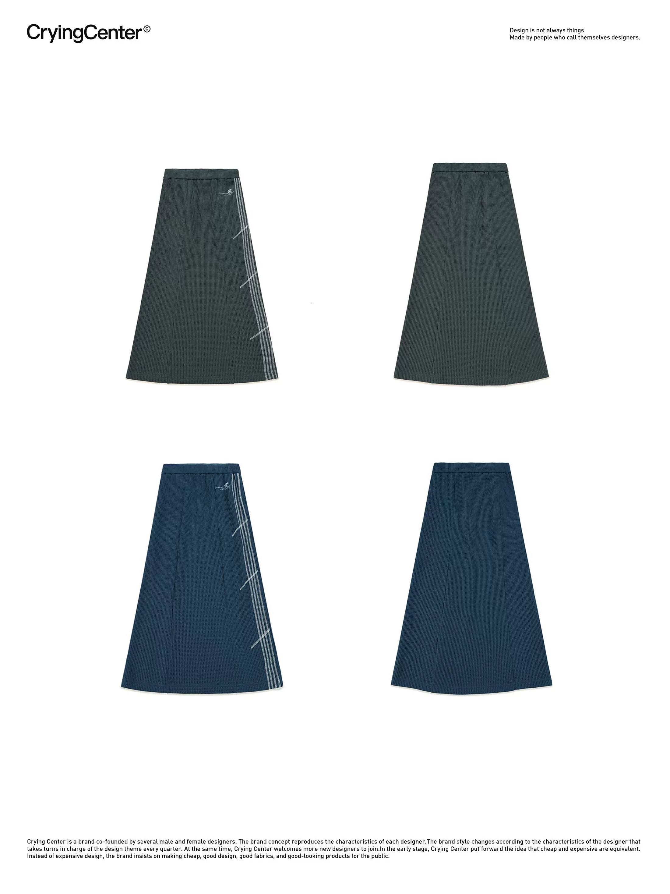 CryingCenter Waffle Easy Skirt