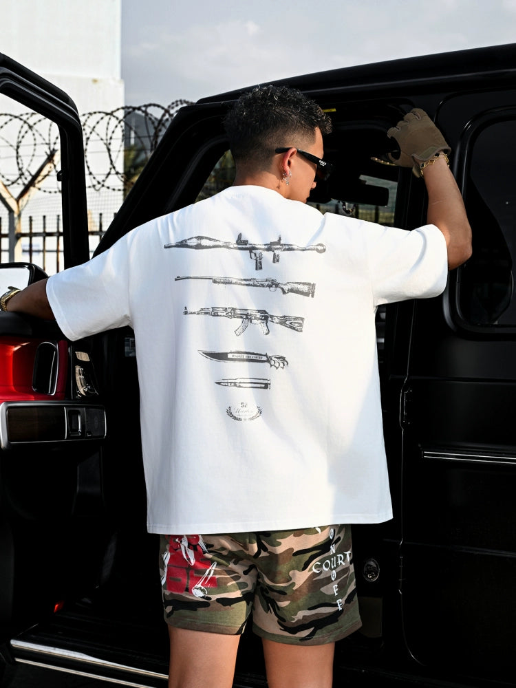 OOTC Retro Design Print Tee