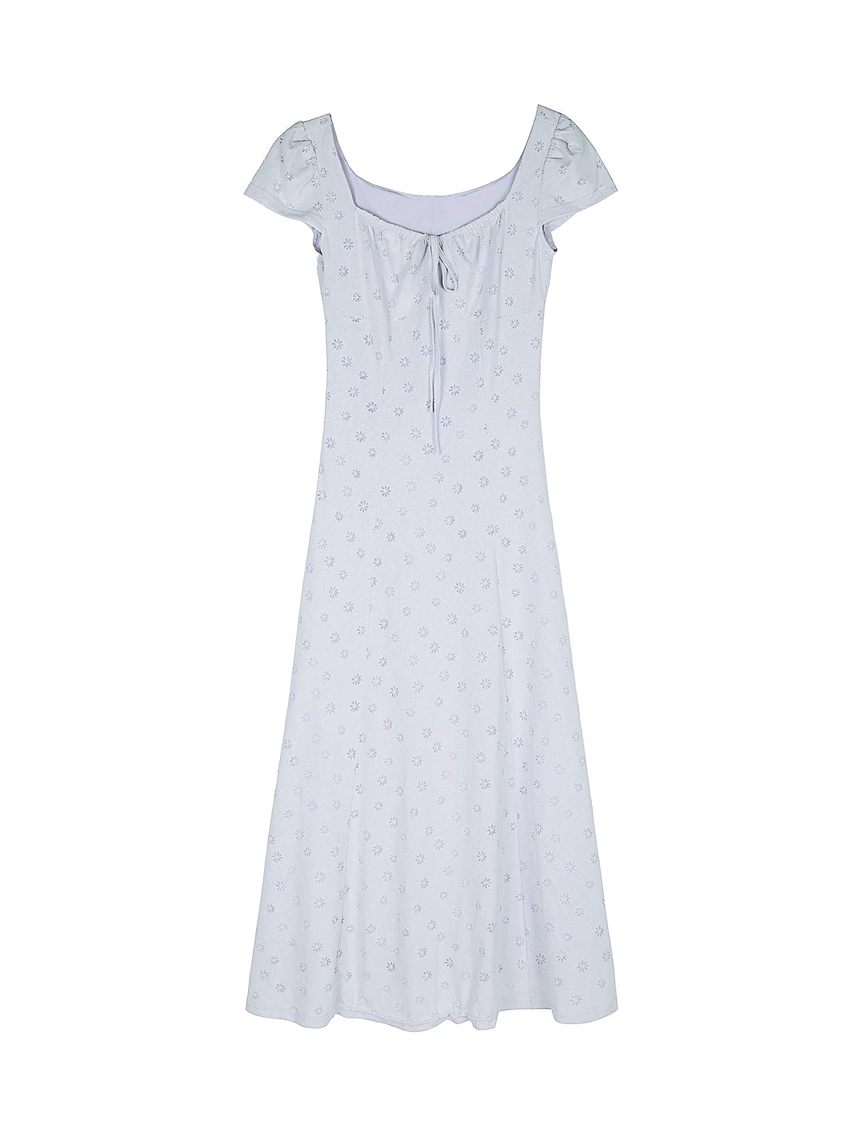 XUJING Floral Waist and Thin Dress