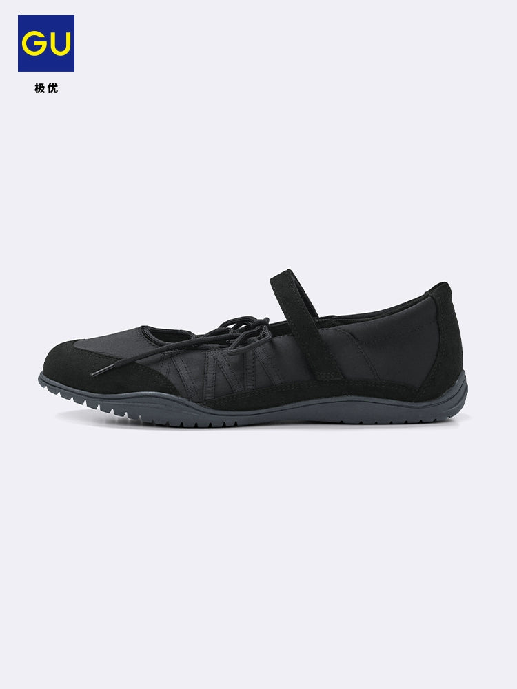 GU Strap-on Ballet Casual Shoes