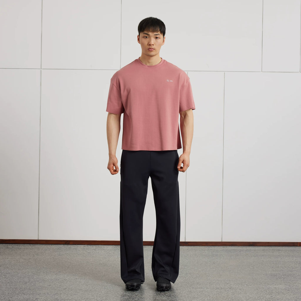 AFTERGLOW Soft Waxy Breathable Casual TEE