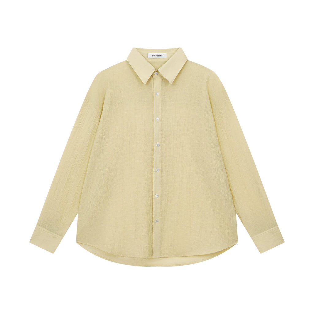 FUNKYFUN Light and Loose Sunscreen Blouse Jacket