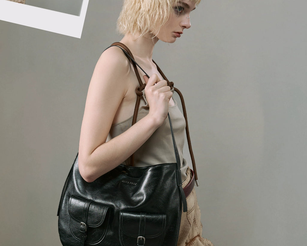 JACD Retro Commuter Large Capacity Leisure Tote Bag