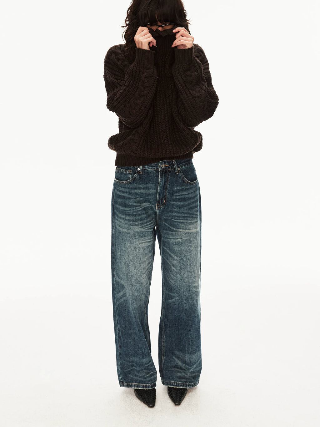 MADWITCH Premium Loose Casual Jeans
