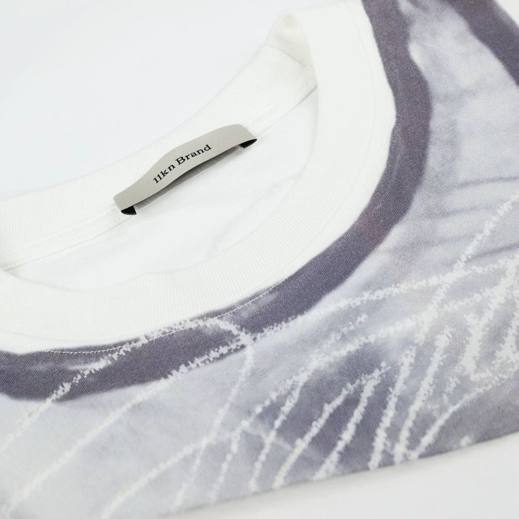 11KN Retro Loose Round Neck Tee