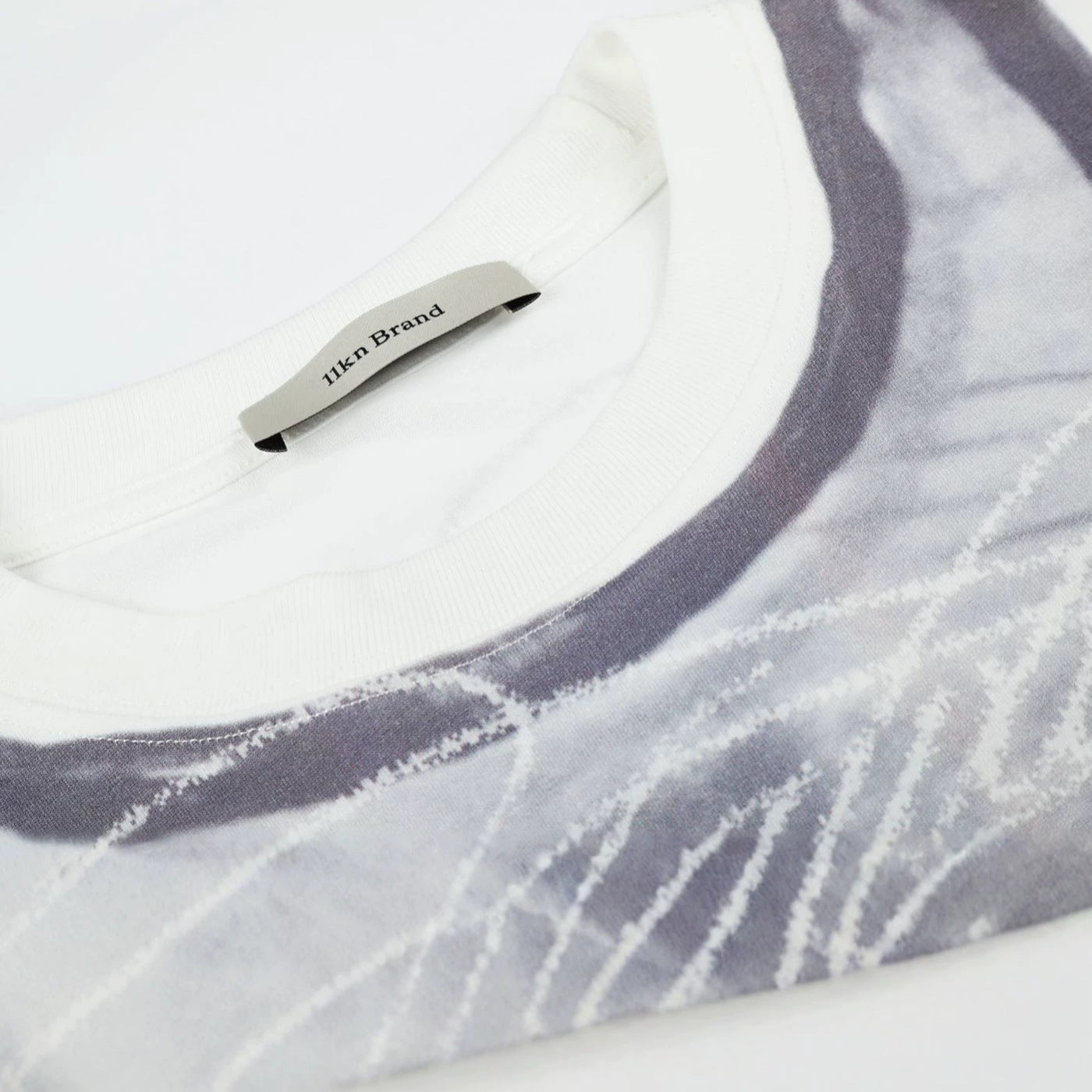 11KN Retro Loose Round Neck Tee