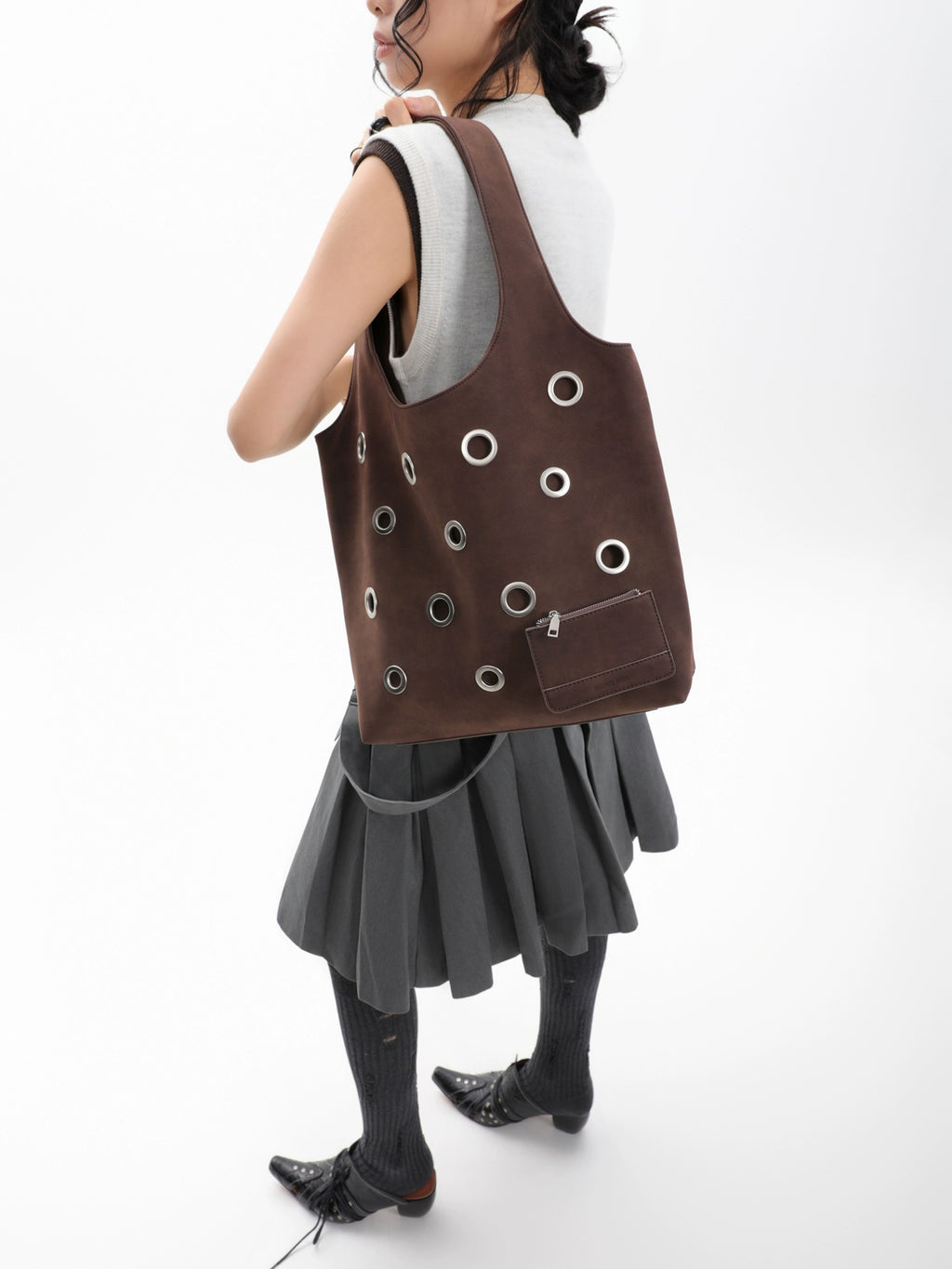 JANDRESS Large Capacity Tote Armpit Bag