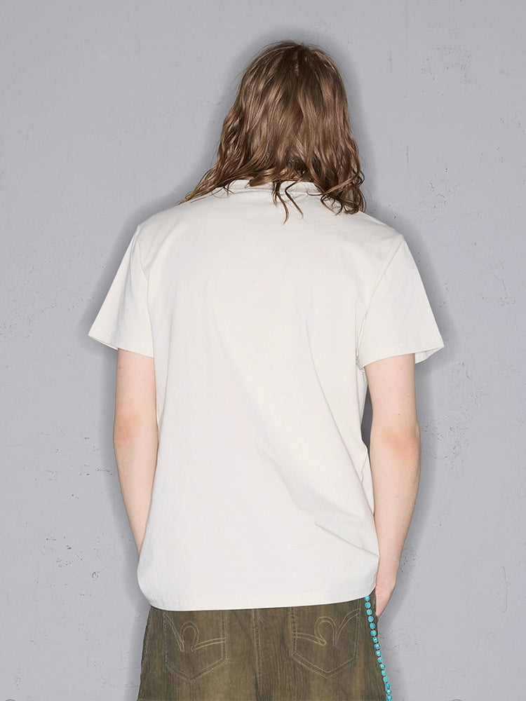 Rocawear Character Alphabet Print Casual Tee