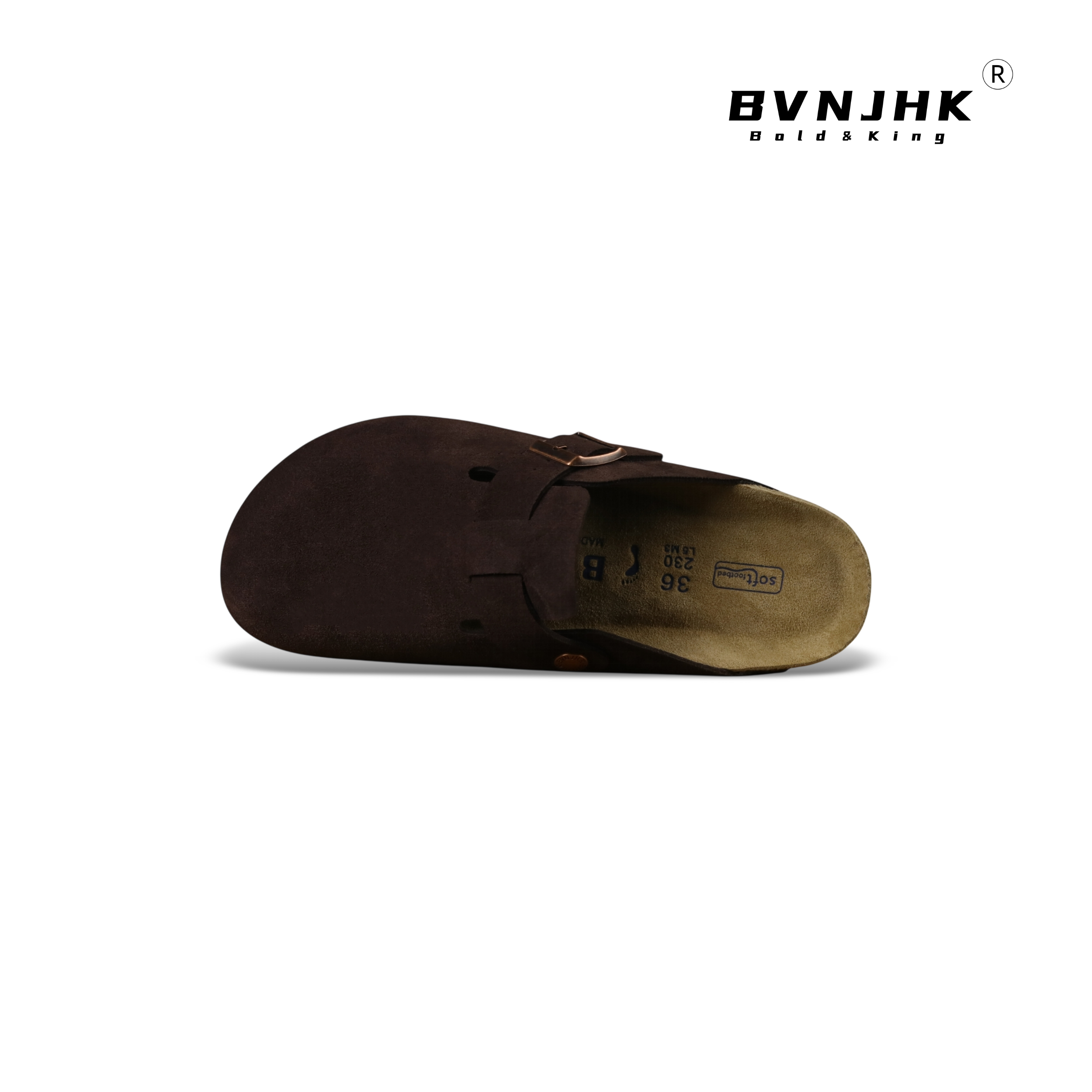 OQ X BVNJHK Cowhide Clogs