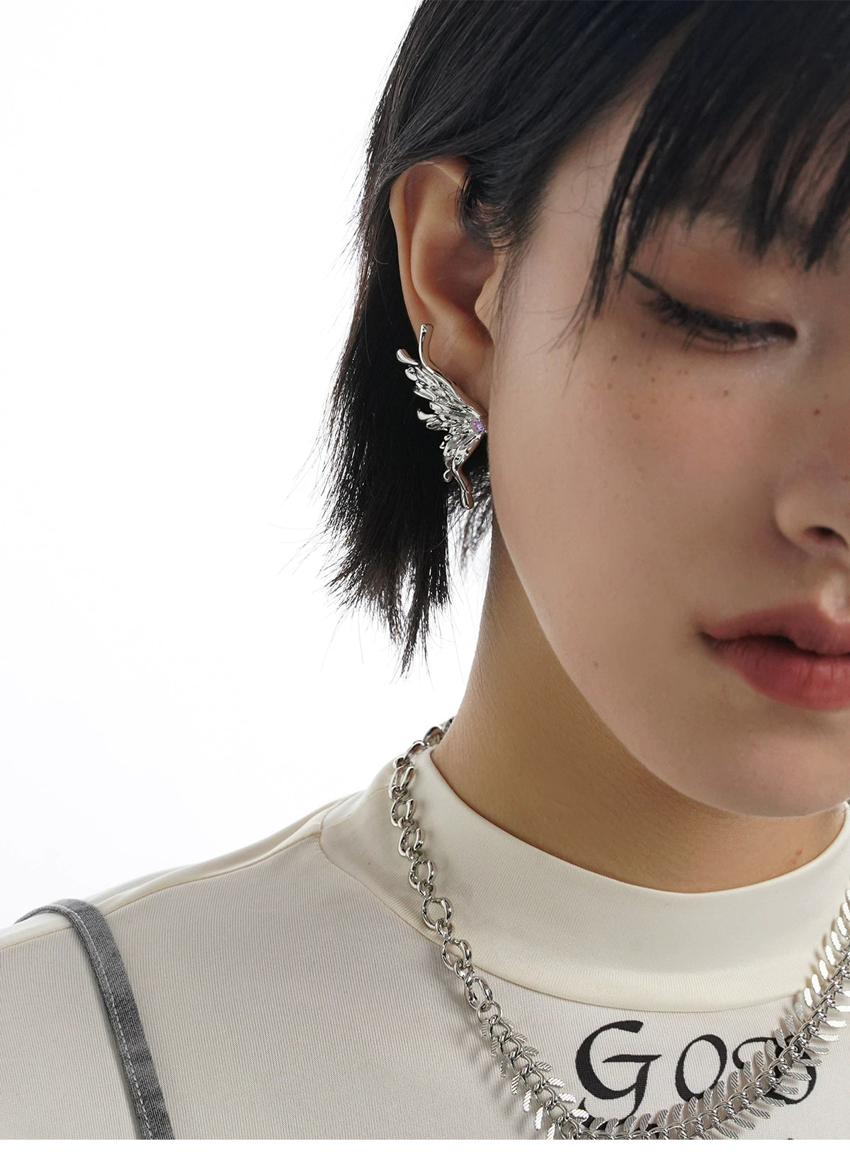 SUMIYAKI Biochemical Butterfly Earrings