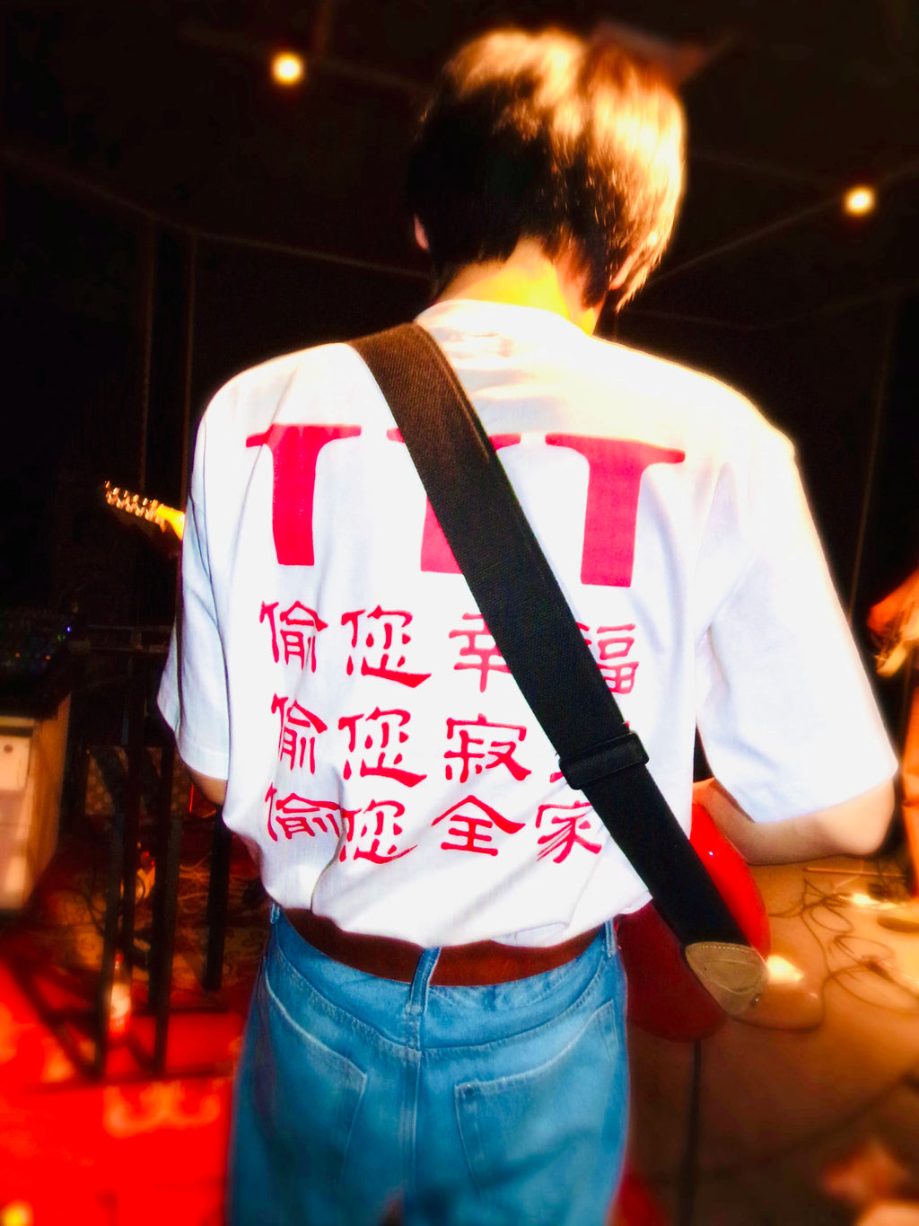 OXXO Retro Slogan Print Casual Tee