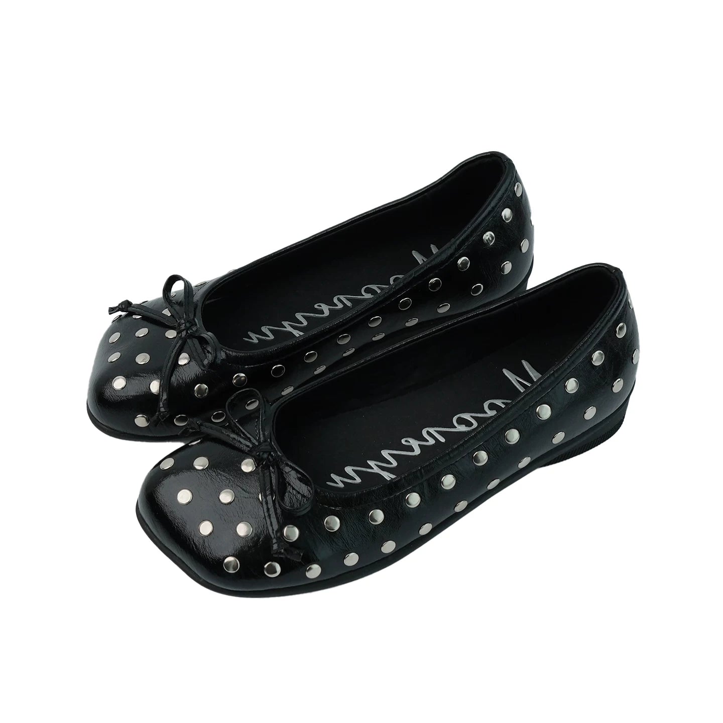 Mooreyu Bow Rivet Pedal Shoes